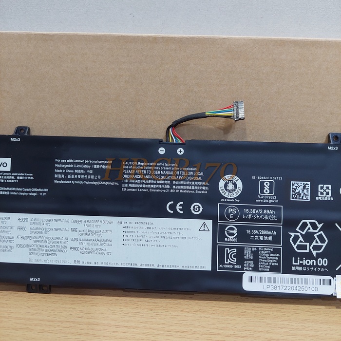 Baterai Baterry Laptop Lenovo Ideapad Flex 14API C340-14IWL (L18C4PF3) -HRCB