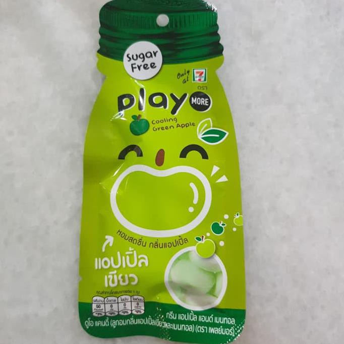 

Permen Permen Play Cooling rasa Watermelon & Green Apple - Green Apple