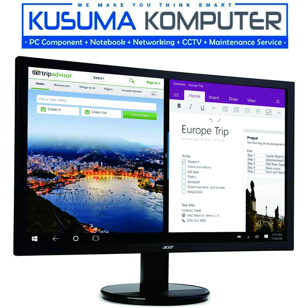 Monitor Acer K202HQL 19.5&quot;, HD, 60Hz, VGA Port