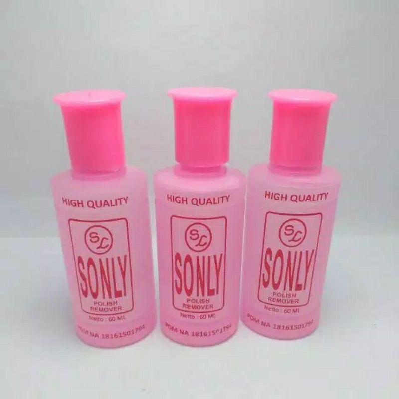 aseton pembersih kutek kuku / pembersih cat kuku 60ml