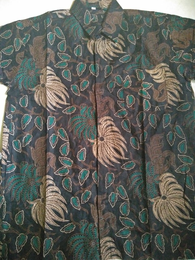 Size M L Xl Xxl Bswart Batik Hrb026 Kenongo Hem Pendek Padi Pekalongan M L Xl