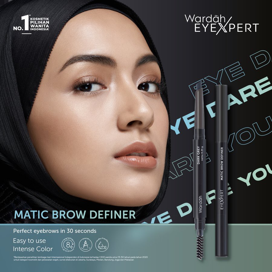 Wardah Eyexpert Matic Brow Definer 0.25gr