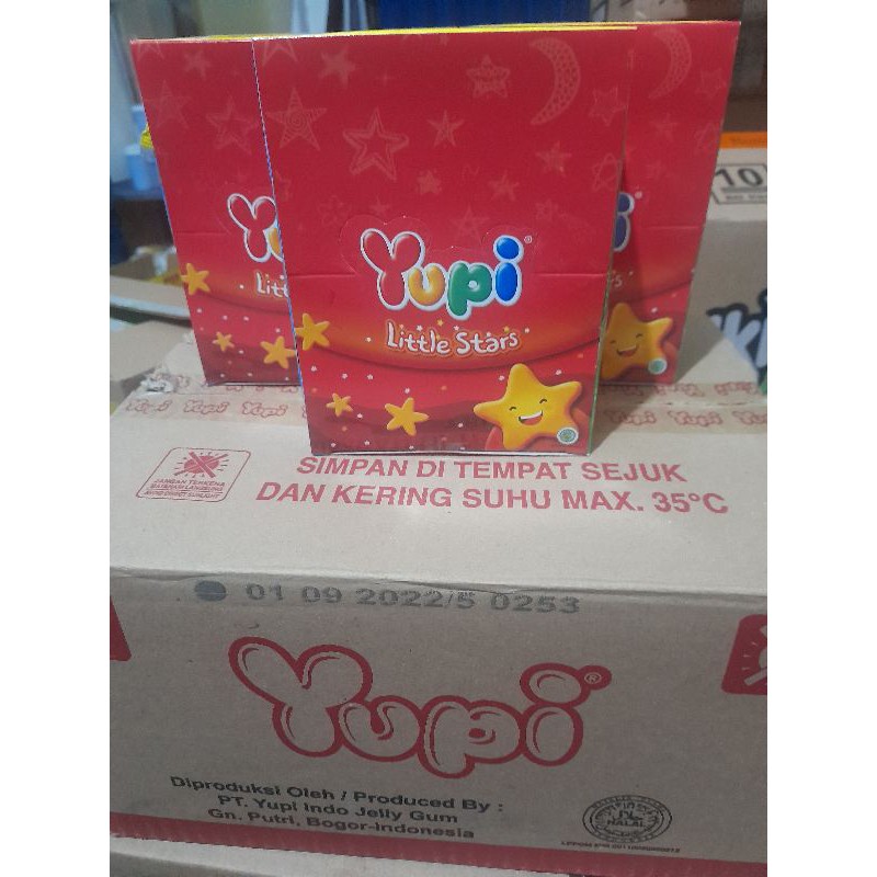 Yupi Little Stars box isi 24 pcs