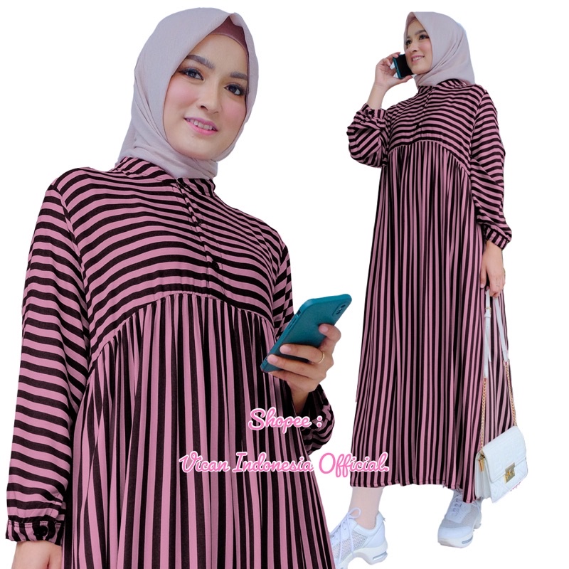 [VICAN] JAWANI SERIES #1 #3 #5 & #6 MIDI DRESS GAMIS WANITA FASHION BUSANA MUSLIM MODERN TERBARU ORI