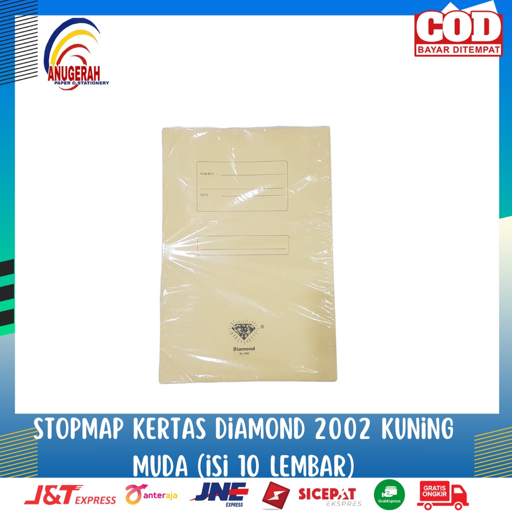 

Stopmap Diamond 2002 Kuning Muda (PCS)