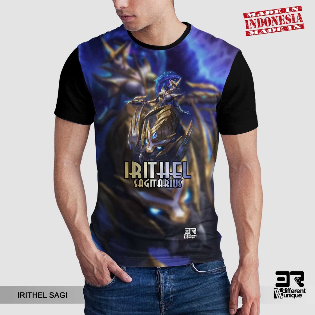 [ COD ] KAOS PRINTING GAMBAR GAME MOBILE LEGEND IRITHEL  - BAJU DISTRO ORIGINAL GAMBAR MOBILE LEGEND
