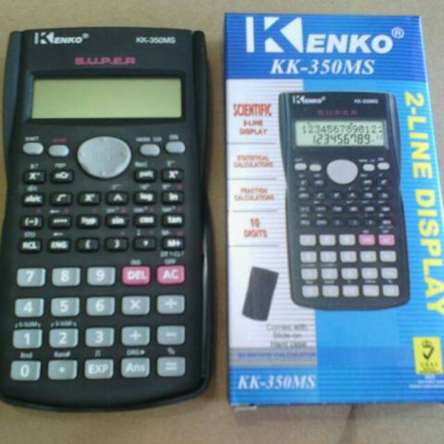 

Kenko KK-350MS Kalkulator Scientific #Best Product & High Quality #ORIGINAL