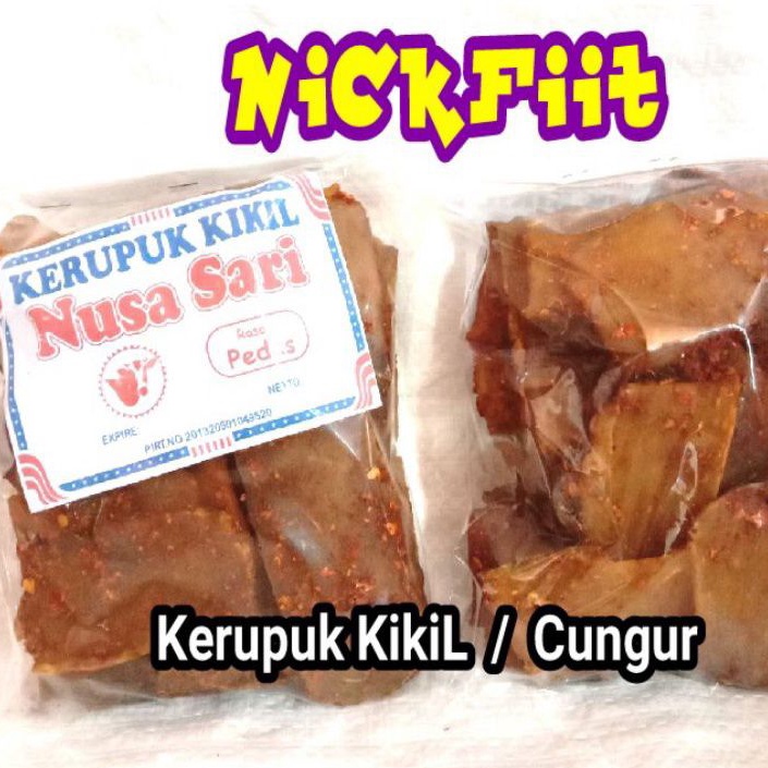 

Paket Isi 5 Pcs Kerupuk Kikil / Cungur Asli Garut Berat 160 gram