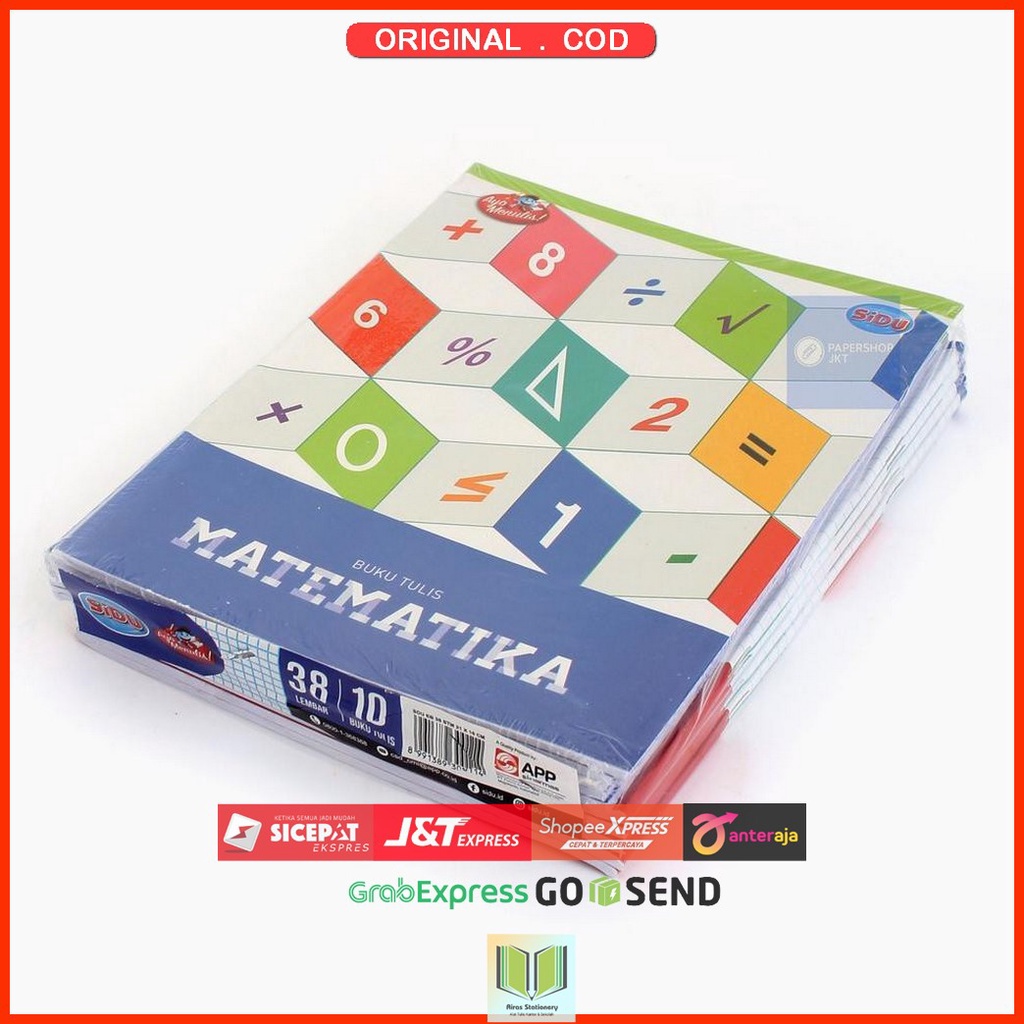 

Sinar Dunia Buku Kotak kecil 38 lbr (Matematika)