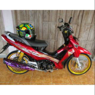 Gambar Motor Supra X 125 Modifikasi Standar