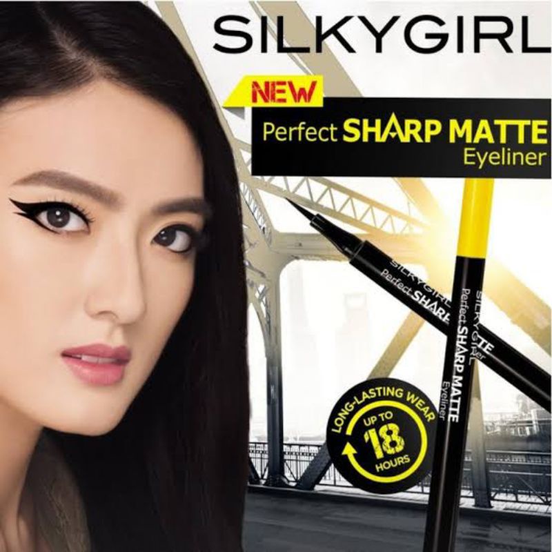 SILKYGIRL EYE LINER PERFECT SHARP MATTE (SPIDOL) @MJ