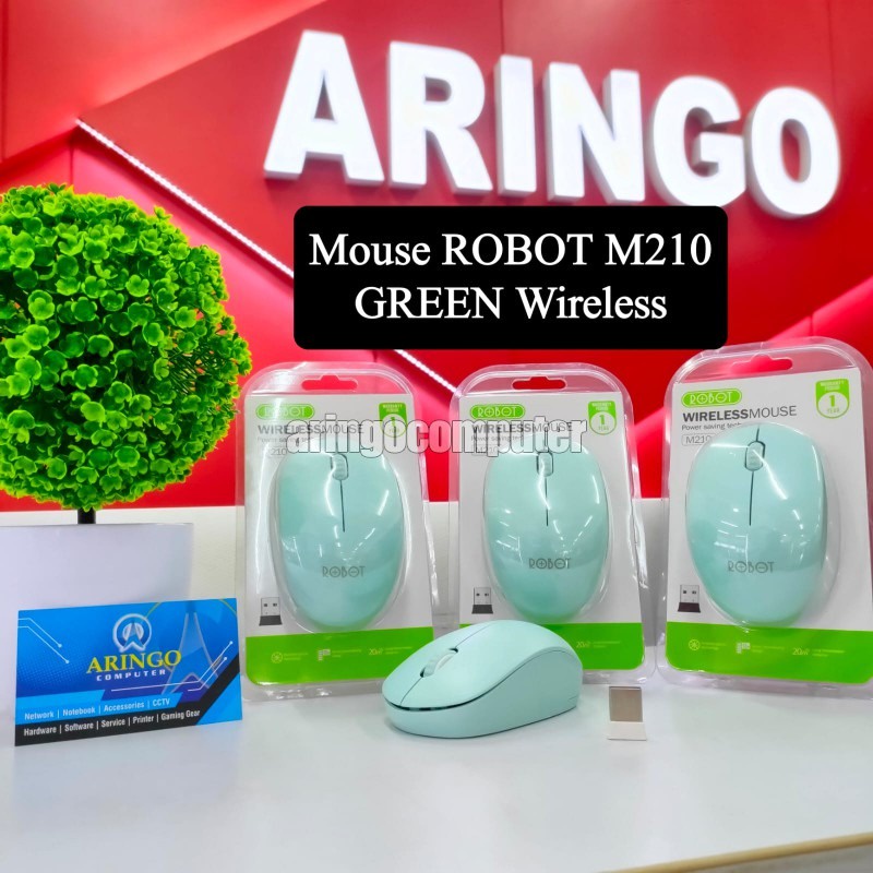 Mouse ROBOT M210 GREEN