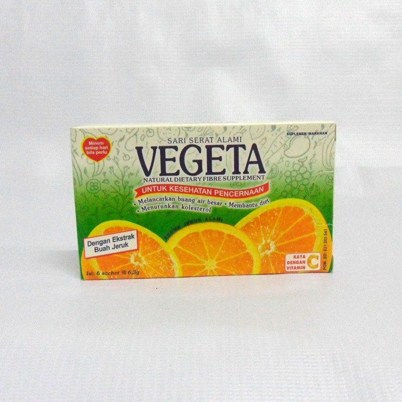 

Vegeta Minuman Scrubber Kotak 6Pcs