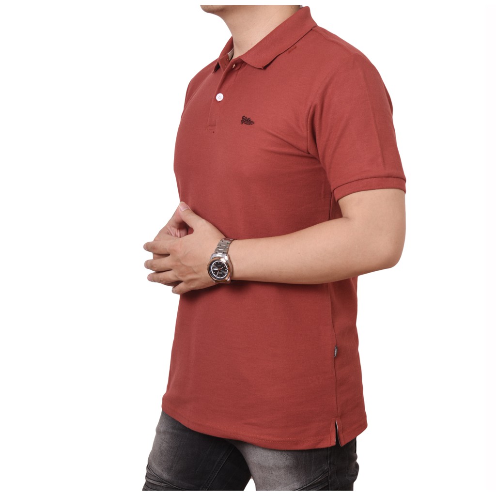 Kaos Polo shirt pria / kaos kerah polo lengan pendek