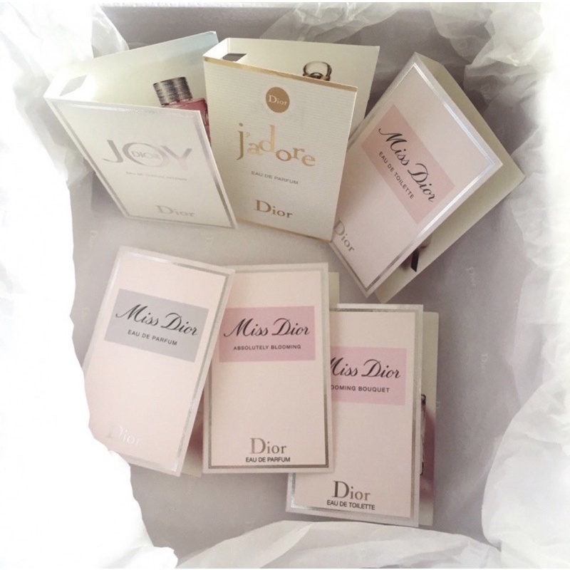 vial parfum dior