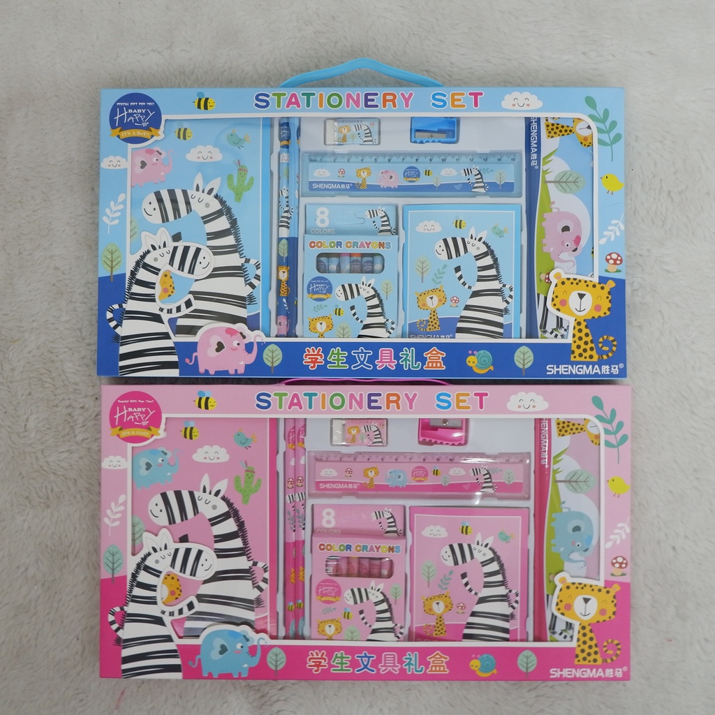 

STATIONERY SET #41175 Set Alat Tulis Anak Karakter Fancy Gambar Lucu