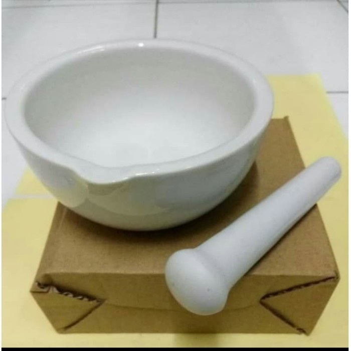 Mortil Penghancur Dan Penggerus Obat Mortir 16 Cm Alu Obat