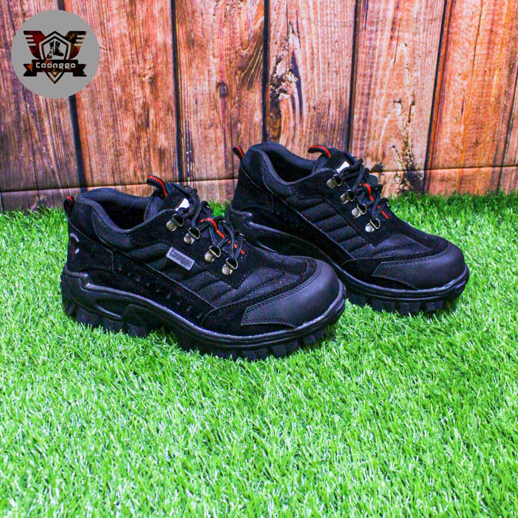 SEPATU GUNUNG PRIA SAFETY ADVENTURE STYLE HITAM