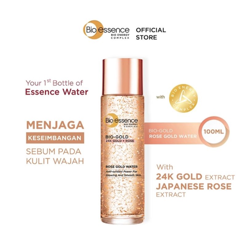 Bio Essence Rose Gold Water 30ml/100ml