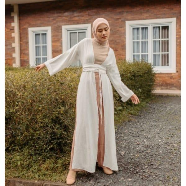 1KG MUAT 4PCS | BELLE OUTER LONG CARDIGAN AIRFLOW CRINKLE HITS OOTD SELEBGRAM FASHION GROSIR MURAH WANITA TERBEST SELLER