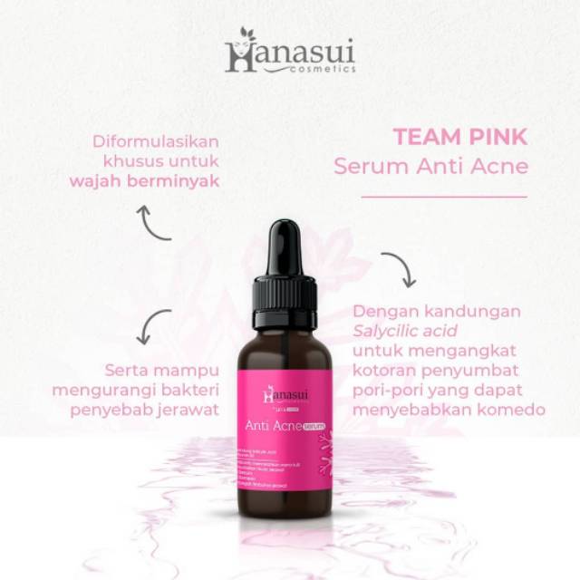 HANASUI Face Serum 20ml Gold - Vitamin C - Anti Acne - Collagen