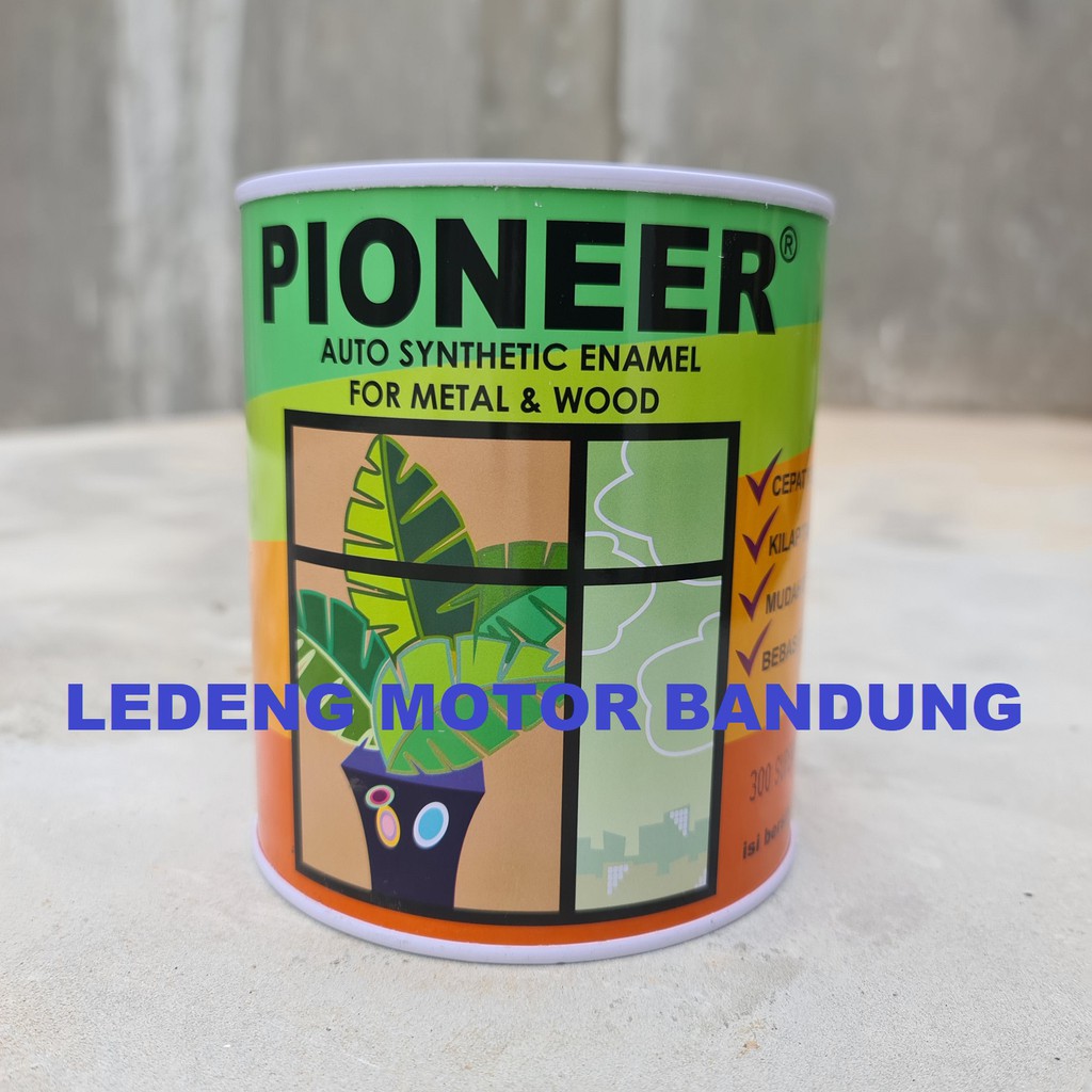 Cat Besi Kayu Pioneer Auto Synthetic Enamel Metal Wood 1L