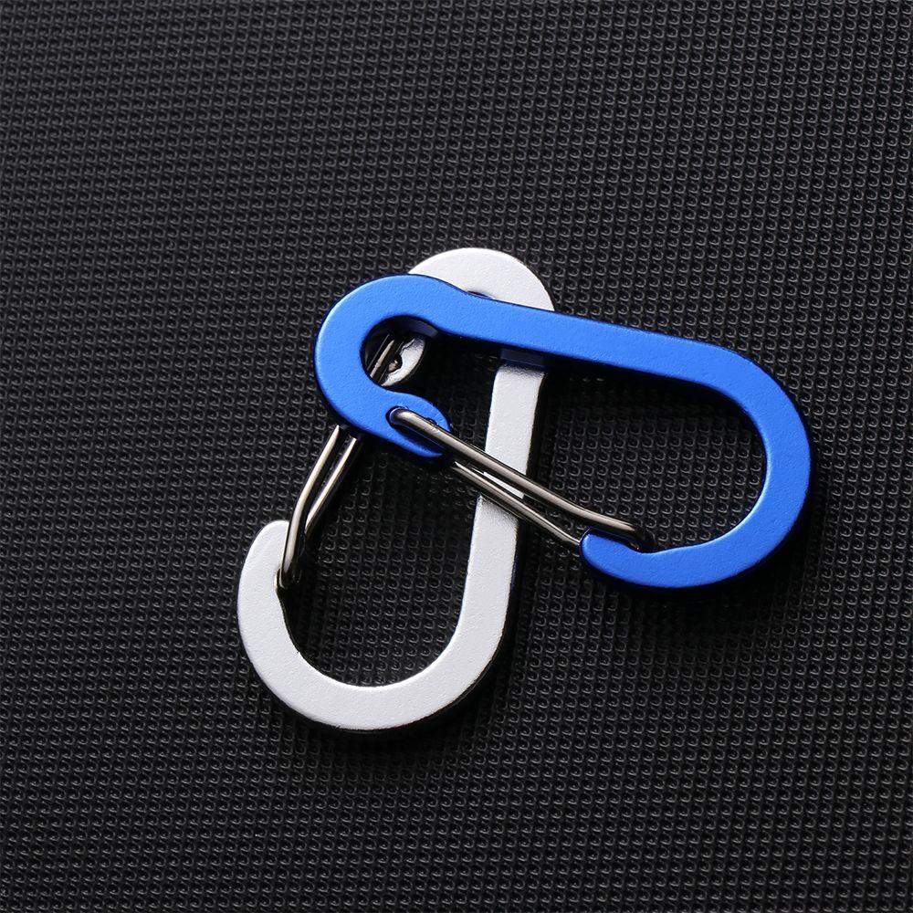 Quinton Carabiner Outdoor Hiking S-shape Climbing Aluminium Alloy Memancing Musim Semi Gesper