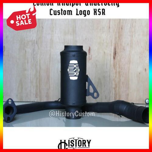 ✅ Knalpot motor XSR 155 HITAM / Knalpot motor RACING XSR 155 / Knalpot motor UNDERBELLY