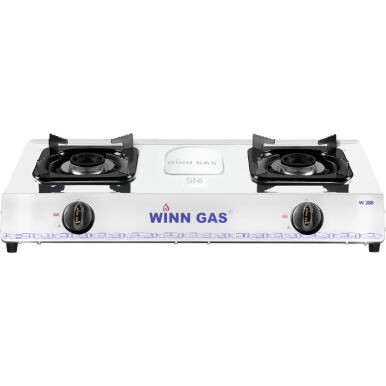 WINN GAS Kompor Gas 2 Tungku W-288 Stainless