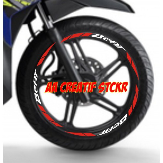 Cutting Sticker Velk Honda Beat Custom Shopee Indonesia