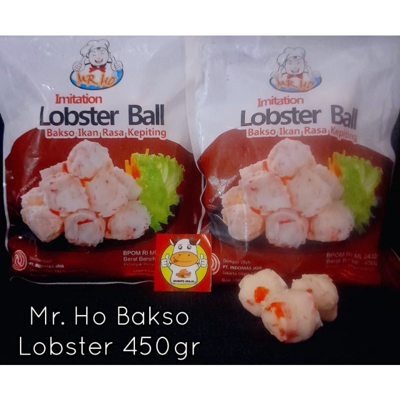 

FROZEN FOOD LOBSTER BALL 450GRAM BAKSO LOBSTER MR HO - DISASS JOGJA