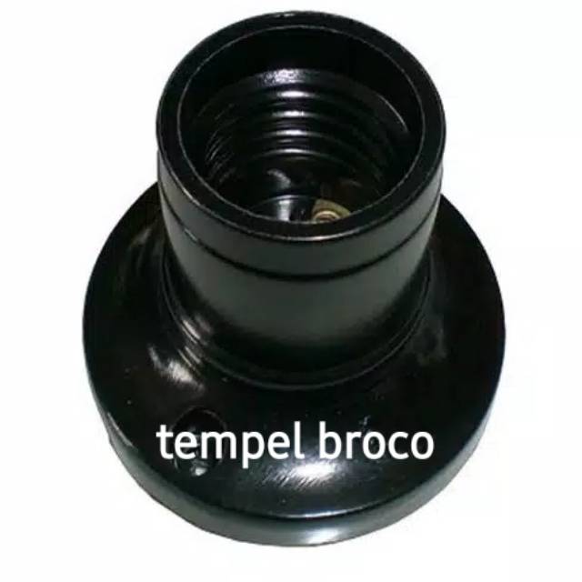 FITTING TEMPEL BROCO/fiting broco/alat listrik/lamp holder