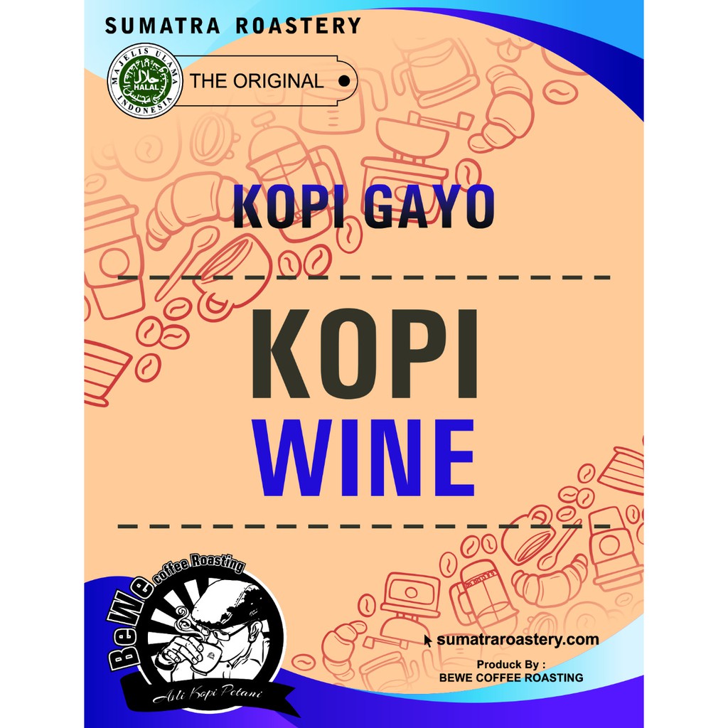 

KOPI WINE | KOPI FERMENTASI | SUMATRA ROASTERY | ASLI KOPI GAYO | HALAL | BIJI BUBUK KOPI 1000 GRAM