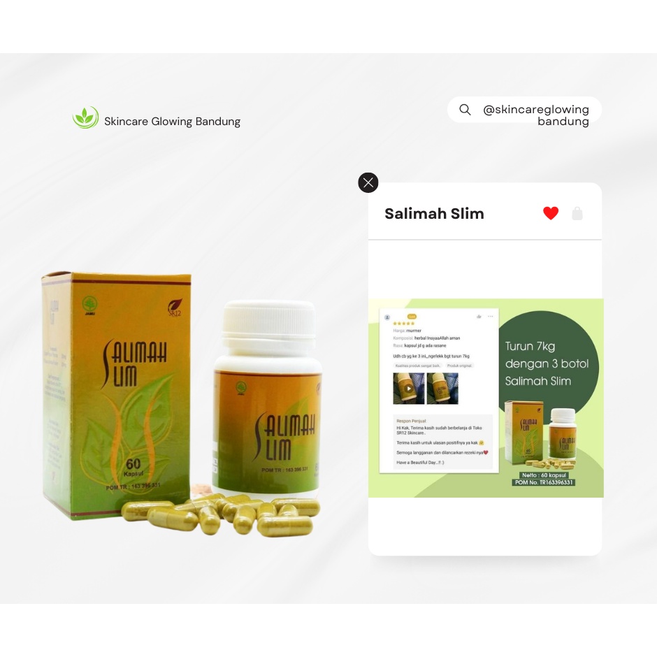 SR12 Pelangsing Badan Herbal Alami Obat Diet Penurun Berat Badan Penahan Nafsu Makan Peluntur Lemak Perut Buncit Slimming tea Tanpa Efek Samping Obat Diet Herbal