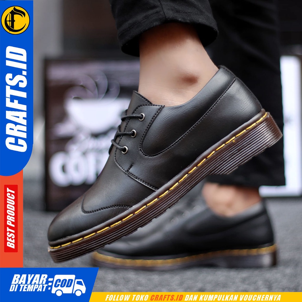 Sepatu Boot Docmart Casual Pantofel Kerja Pria CRAFT WINGTIF