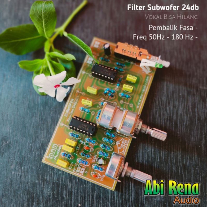 Filter Subwofer 24db