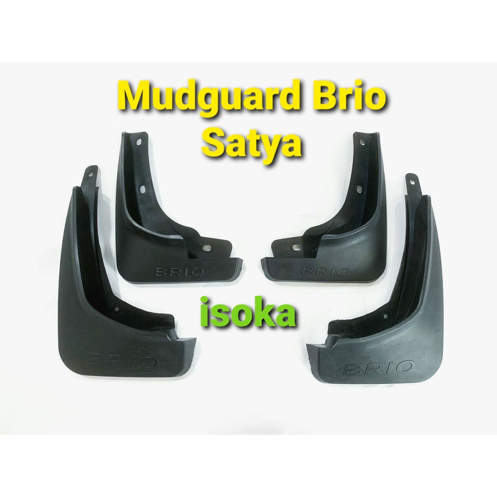 Mud Guard Karpet Lumpur All New Brio RS Satya 2018 - 2021