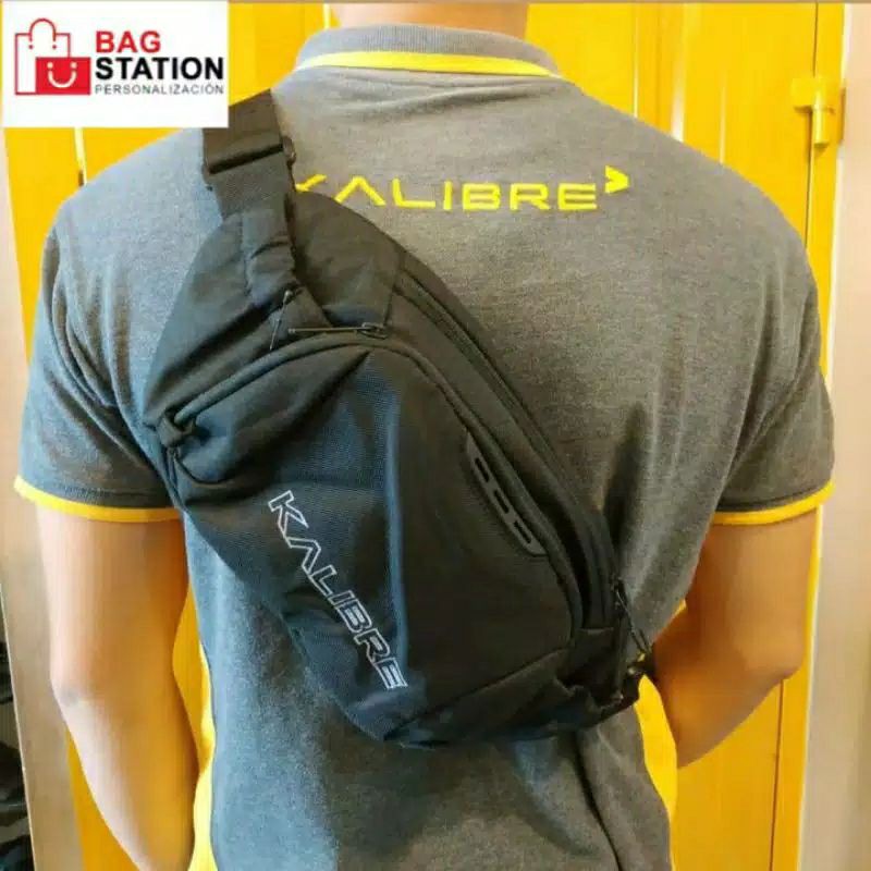 TAS PINGGANG KALIBRE VERLION ORIGINAL TAS SELEMPANG KALIBRE VERLION ORIGINAL WAIST BAG KALIBRE VERLION ORIGINAL