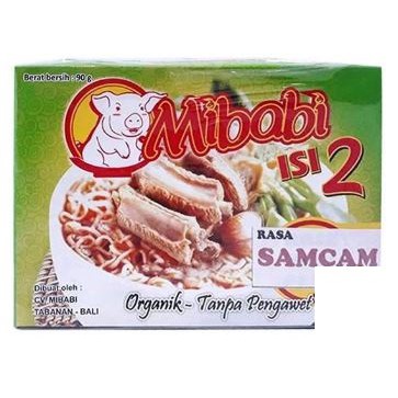 Mibabi Isi 2 Mi Tabanan Bali 90gr Mie Babi Mi Babi Asli Bali Kuah / Goreng Samcam Spesial Instan