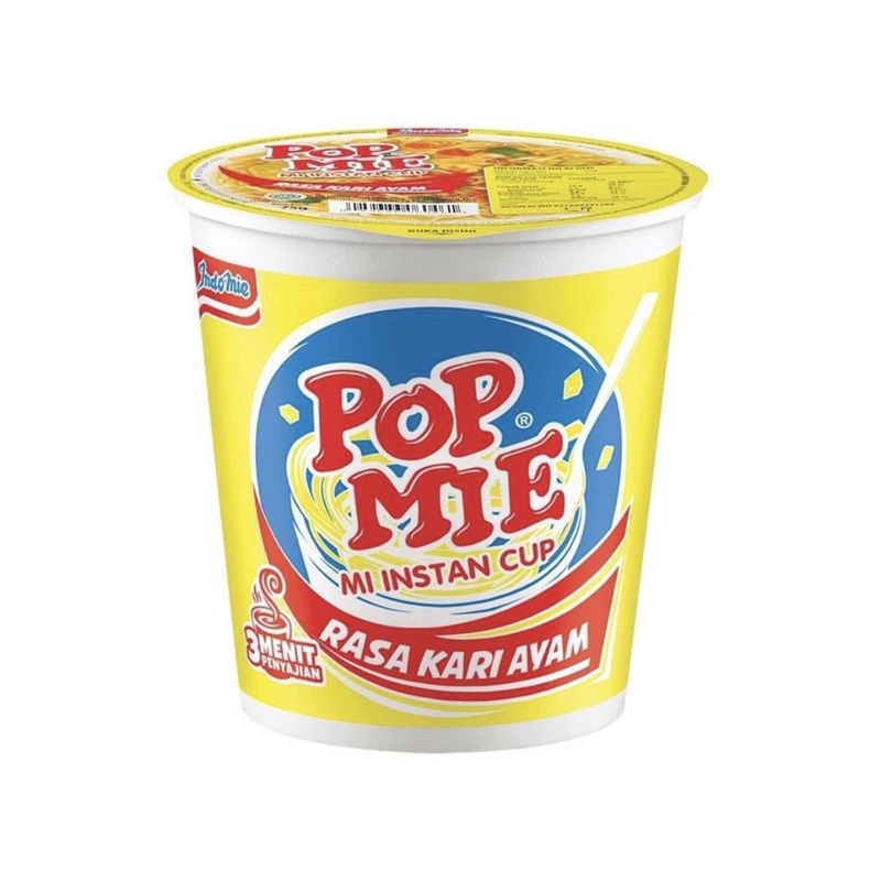 

Pop Mie Instant Cup Rasa Kari Ayam 75gr