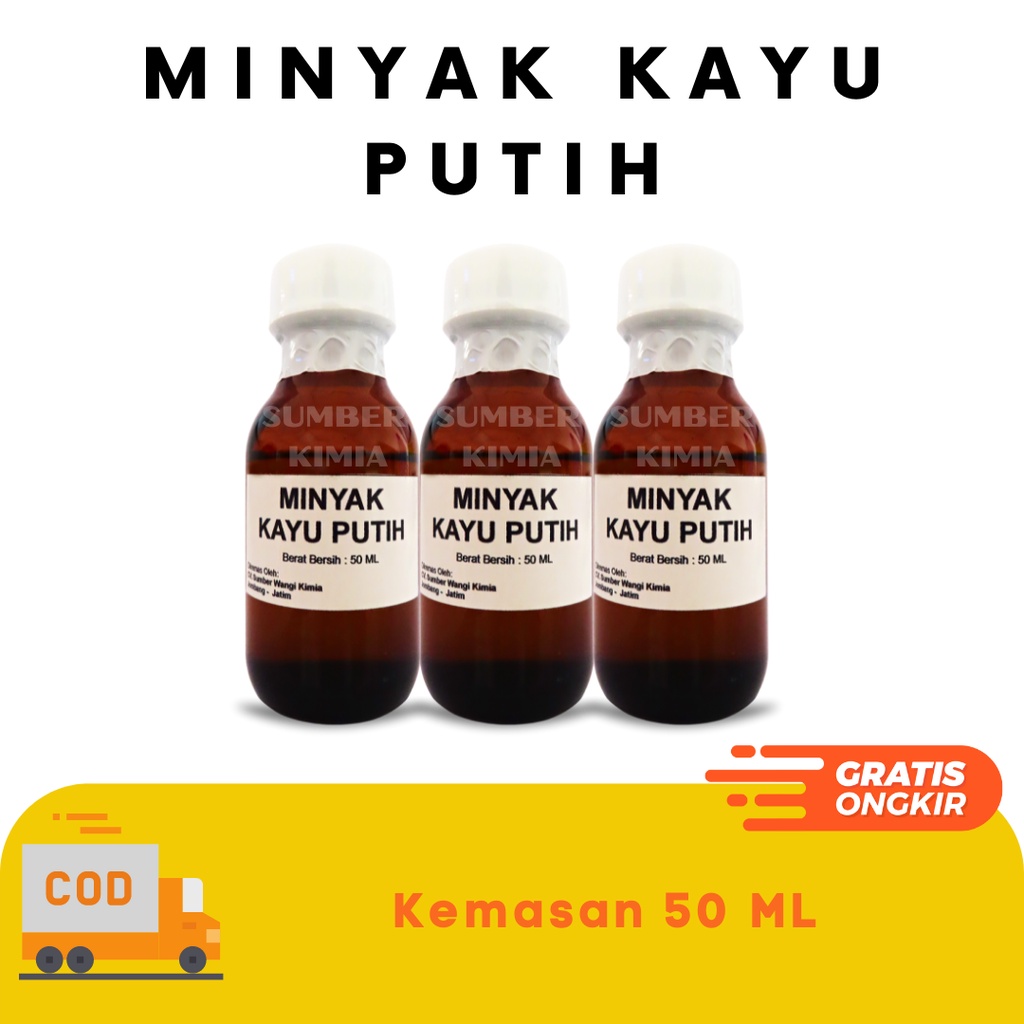 Jual Minyak Kayu Putih Pure Oil Original 50ml | Shopee Indonesia