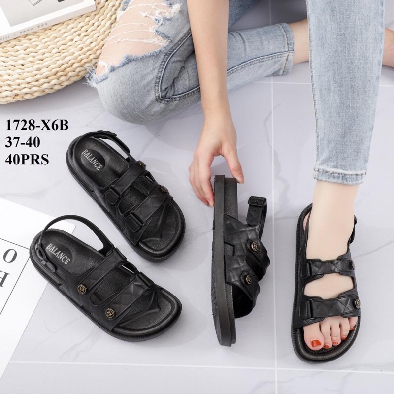 Sandal Tali Belakang Korean Balance 1728 Tebal Import