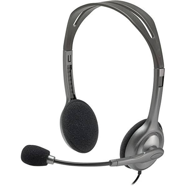 LOGITECH STEREO HEADSET H111 ORIGINAL GARANSI 1 TAHUN