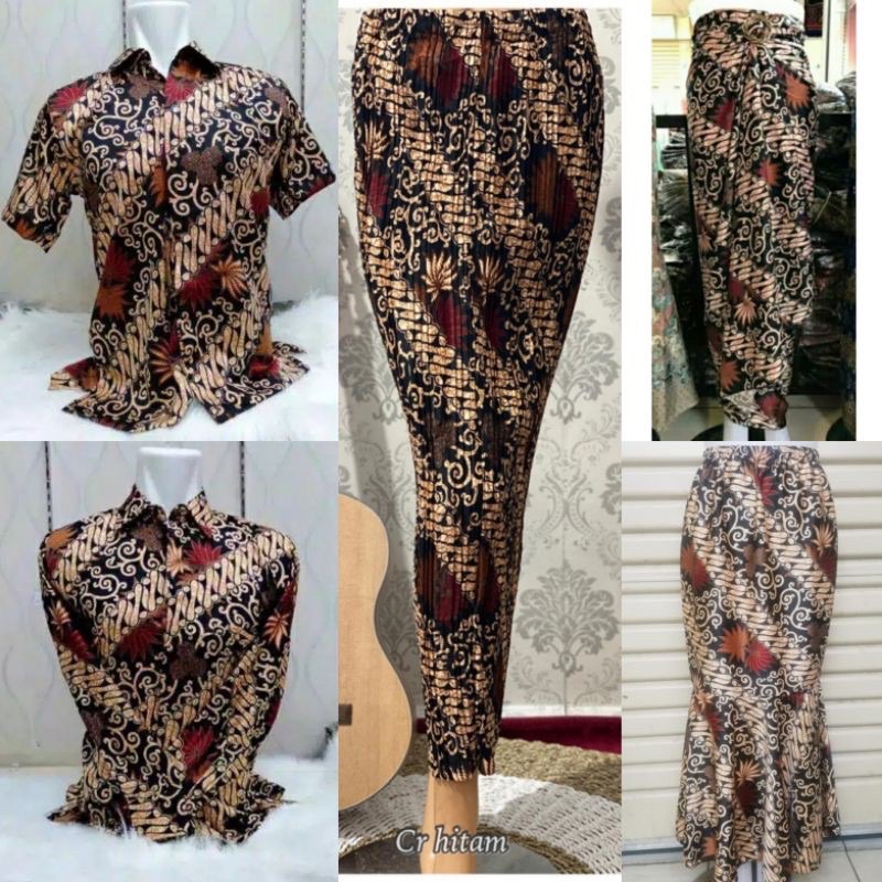 COUPLE KELUARGA MOTIF BATIK-BATIK RASAQI KEBAYA-BATIK RAMBIT-KEMEJA COUPLE