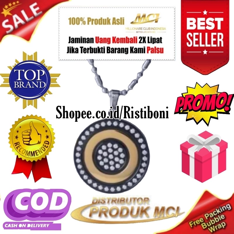[TERBARU] Kalung Mci | BELI 2 BONUS 1| Kalung Kesehatan Mci | Kalung Shell v2 | Paket kalung Mci