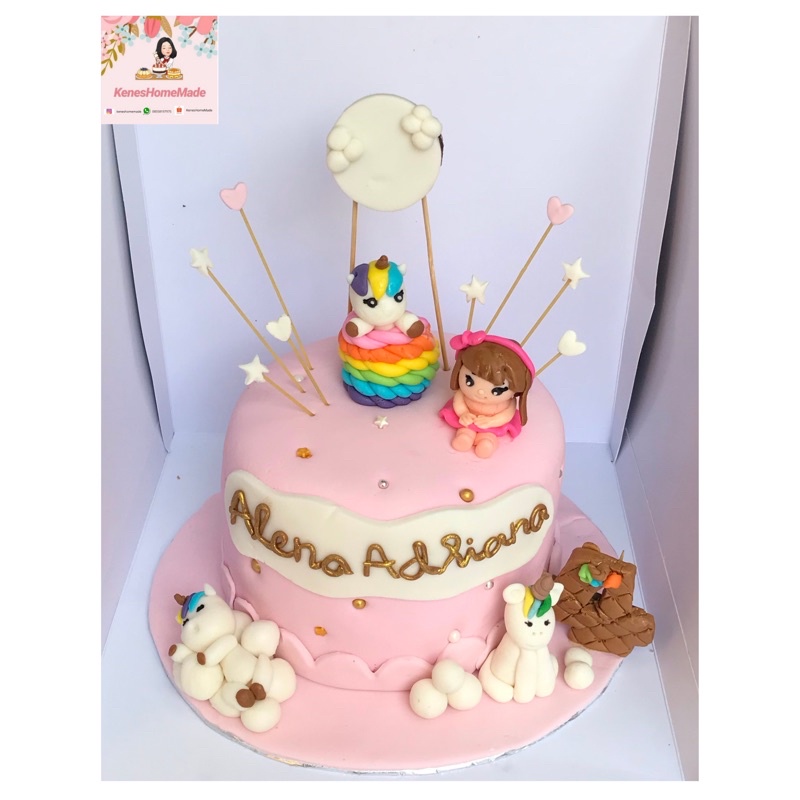 

Kue Ulang Tahun Unicorn / Cake Ultah Unicorn