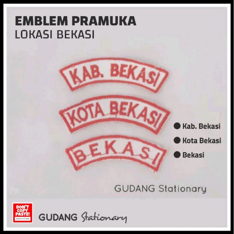 Emblem Lokasi Pramuka BEKASI