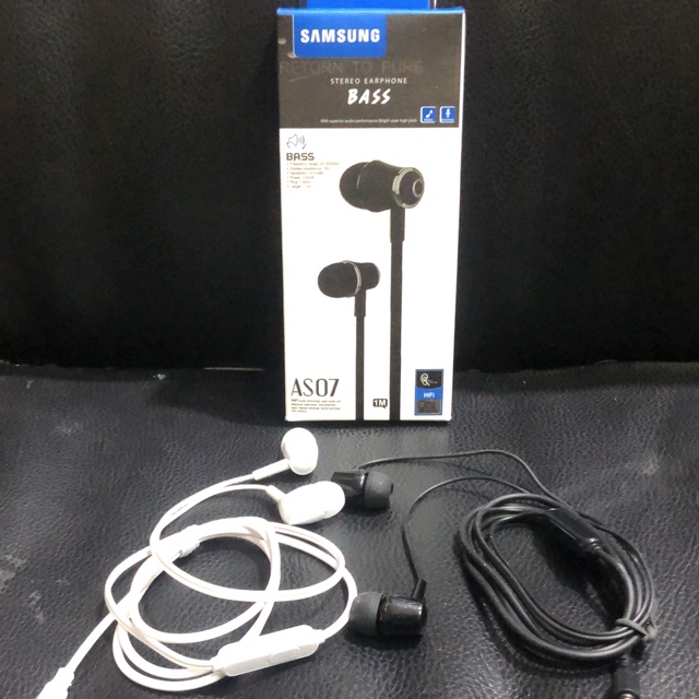 Hf headset AS07 Samsung suara bass bagus