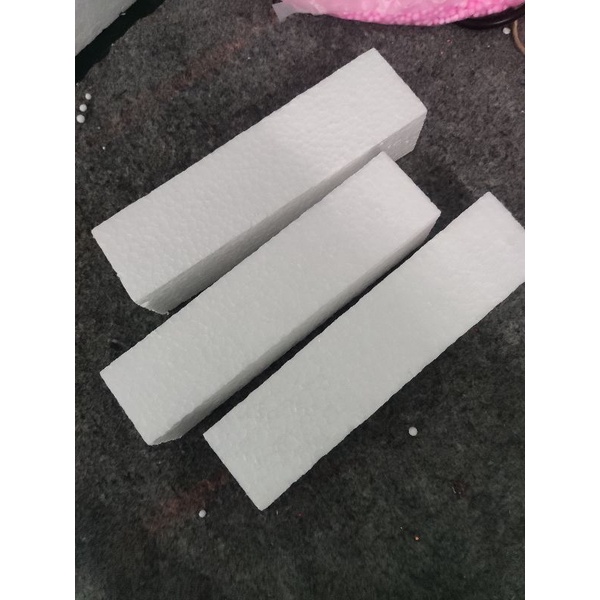 Styrofoam /gabus 5x5x20cm
