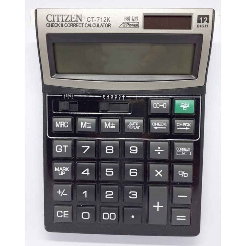 

0Kalkulator Citizen CT-712K 712K MURAH